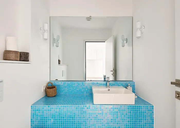 Stunning Sea View, Peaceful Family With Ac, Sauna, Gym & Shared Pool 别墅 锡利夫里