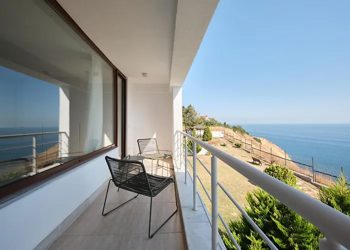 别墅 Stunning Sea View, Peaceful Family With Ac, Sauna, Gym & Shared Pool 锡利夫里