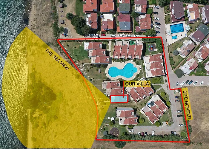 Stunning Sea View, Peaceful Family With Ac, Sauna, Gym & Shared Pool 别墅